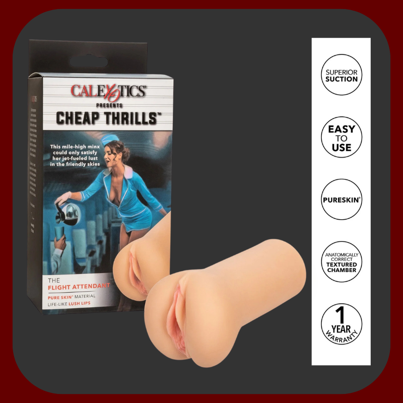 Letuška masturbátor ve tvaru vagíny vyrobený z kvalitního TPE silikonu pro realistický zážitek a stimulaci.
