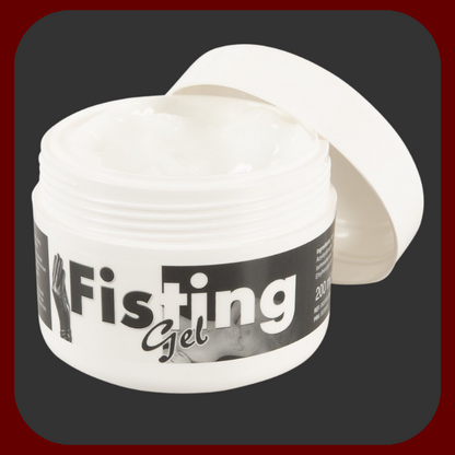 Lubrikační gel pro fisting v balení 200 ml, s ultra kluzkou texturou, vhodný pro vaginální i anální použití.