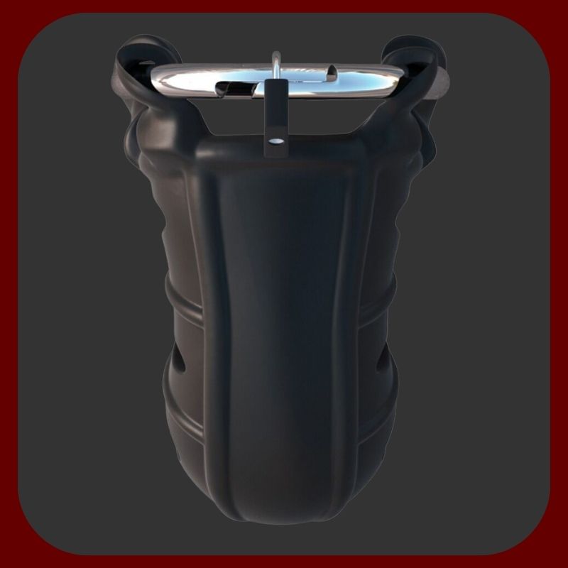 Luxusní silikonové pásy cudnosti pro muže FETISH FANTASY – tělové, ergonomické, se zámkem pro BDSM a hry s kontrolou – EROSIANA