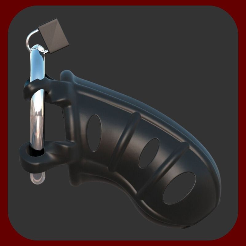 Luxusní silikonové pásy cudnosti pro muže FETISH FANTASY – tělové, ergonomické, se zámkem pro BDSM a hry s kontrolou – EROSIANA