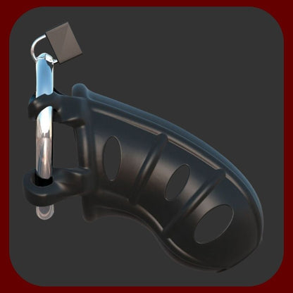 Luxusní silikonové pásy cudnosti pro muže FETISH FANTASY – tělové, ergonomické, se zámkem pro BDSM a hry s kontrolou – EROSIANA