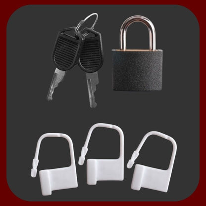 Luxusní silikonové pásy cudnosti pro muže FETISH FANTASY – tělové, ergonomické, se zámkem pro BDSM a hry s kontrolou – EROSIANA