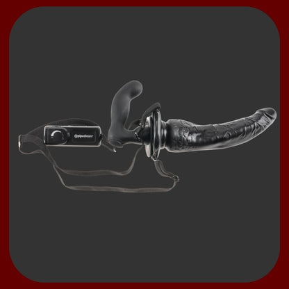 Tělové vibrační strapless dildo bez postroje pro ženy s vnitřní stimulací a vibracemi – luxusní erotická pomůcka pro lesbické páry – EROSIANA