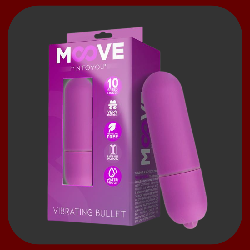 Fialový mini bullet vibrátor s 10 vibračními režimy, vyrobený z ABS plastu. Malý, diskrétní, voděodolný vibrátor ideální pro začátečnice nebo cestování.