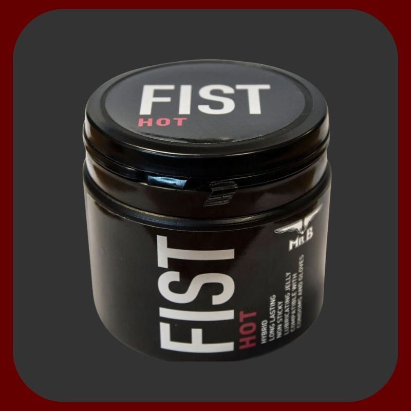 Lubrikační gel MR.B s hřejivým efektem – 500 ml, ideální pro extrémní fisting, bezpečný s kondomy, nemastný a dermatologicky testovaný.