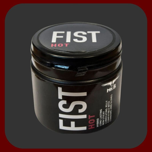 Lubrikační gel MR.B s hřejivým efektem – 500 ml, ideální pro extrémní fisting, bezpečný s kondomy, nemastný a dermatologicky testovaný.