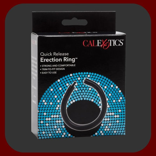 Černý silikonový nastavitelný napínací kroužek na penis s bezpečným zámkem pro pevnou a dlouhotrvající erekci