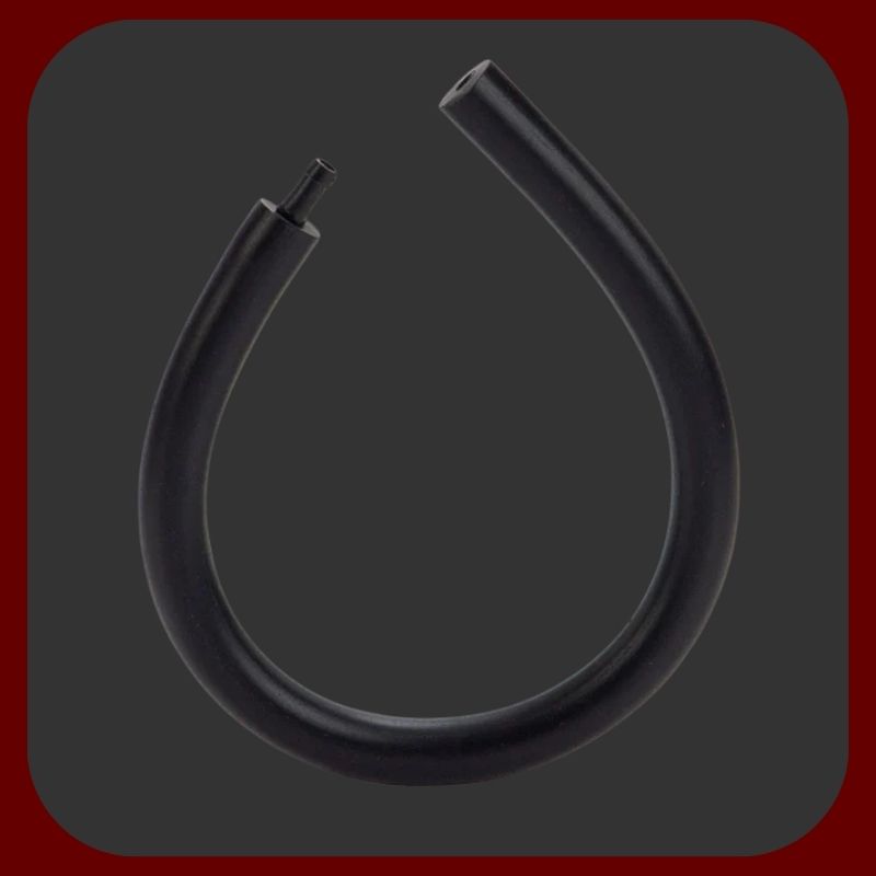 Černý silikonový nastavitelný napínací kroužek na penis s bezpečným zámkem pro pevnou a dlouhotrvající erekci