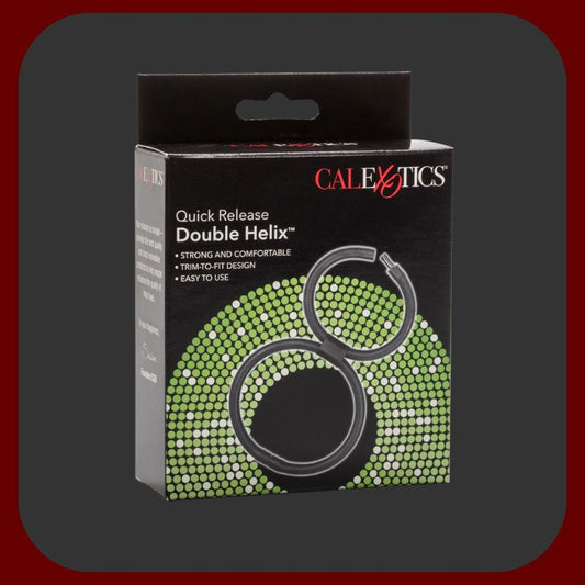 Luxusní černý nastavitelný erekční kroužek z PVC s rychlospojkou pro pevnější erekci a komfortní nošení.