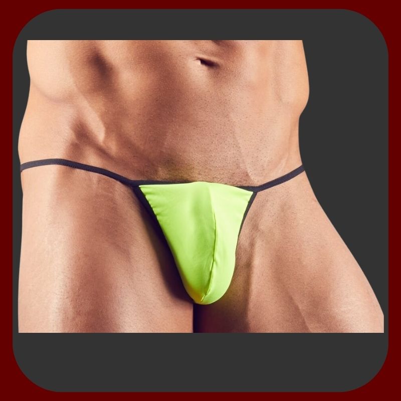 Sada 7 pánských elastických tang Cottelli Collection v různých barvách a vzorech, univerzální velikost S–L