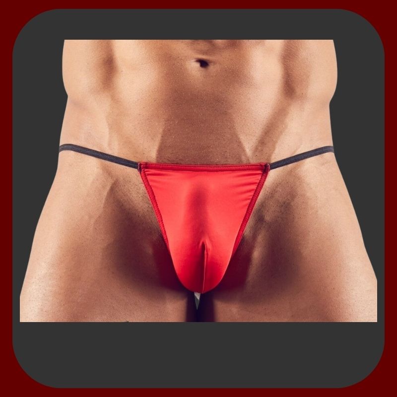 Sada 7 pánských elastických tang Cottelli Collection v různých barvách a vzorech, univerzální velikost S–L