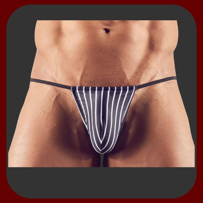 Sada 7 pánských elastických tang Cottelli Collection v různých barvách a vzorech, univerzální velikost S–L