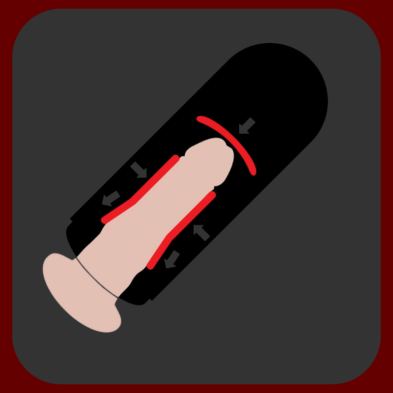 Masturbační vagína pro muže z řady PDX Elite, 24 x 8 cm, vibrační a sací účinky s přísavkou, vyrobeno z Fanta Flesh pro realistický pocit.