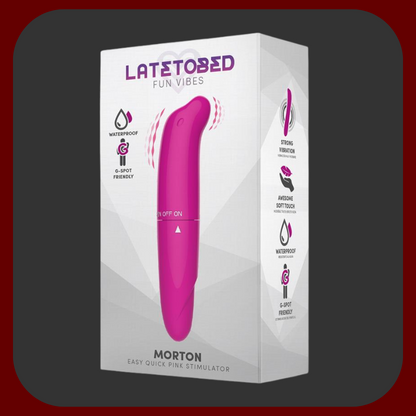 Růžový mini vibrátor Pink Secret Curve s anatomickým zakřivením pro přesnou stimulaci bodu G, ideální pro diskrétní potěšení doma i na cestách.