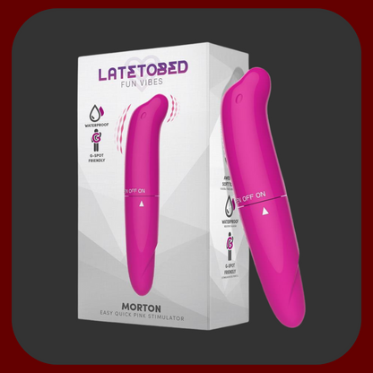 Růžový mini vibrátor Pink Secret Curve s anatomickým zakřivením pro přesnou stimulaci bodu G, ideální pro diskrétní potěšení doma i na cestách.