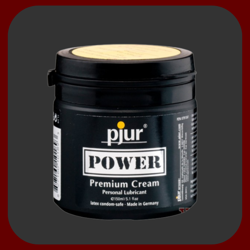 PJUR Power - Krémový lubrikant pro fisting 500 ml s hustou konzistencí pro extrémní sex.
