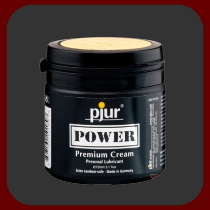 PJUR Power - Krémový lubrikant pro fisting 500 ml s hustou konzistencí pro extrémní sex.
