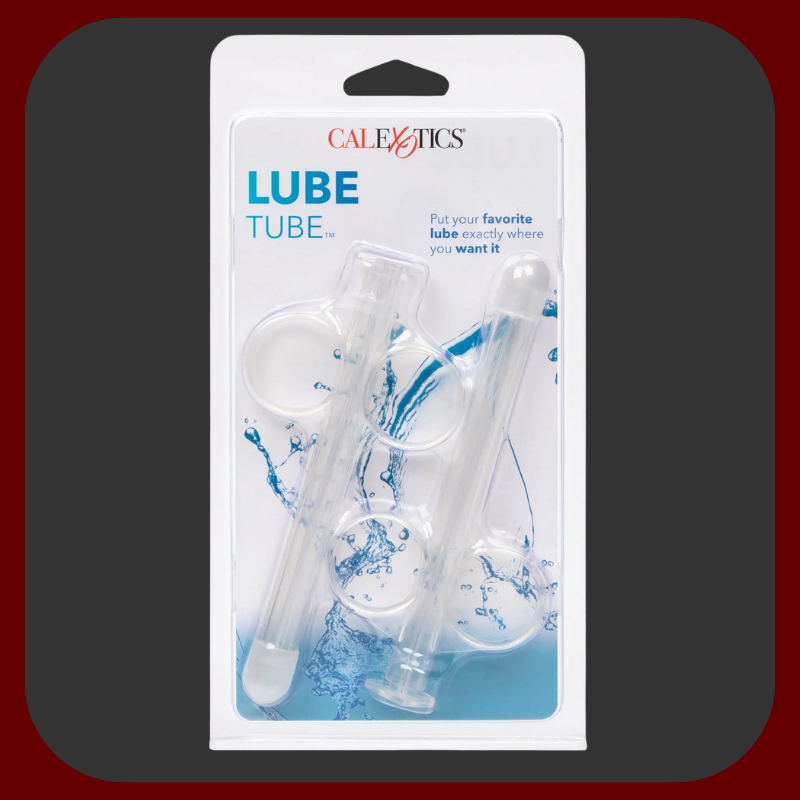 Dvojbalení plastových stříkaček na lubrikant, průhledné, 8,25 cm, CalExotics – intimní dávkovací pomůcka