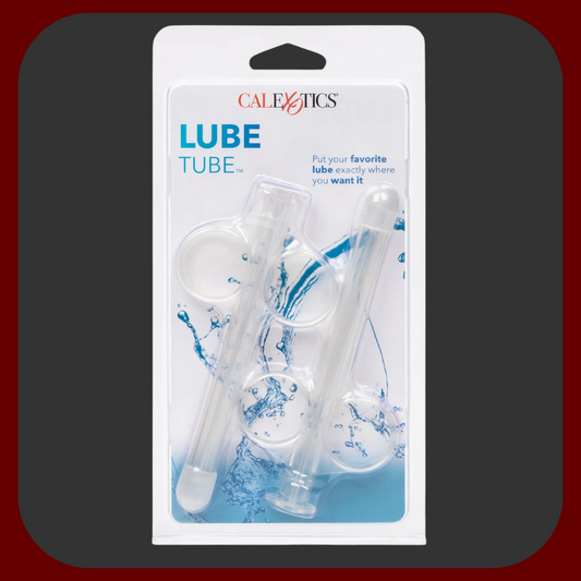 Dvojbalení plastových stříkaček na lubrikant, průhledné, 8,25 cm, CalExotics – intimní dávkovací pomůcka