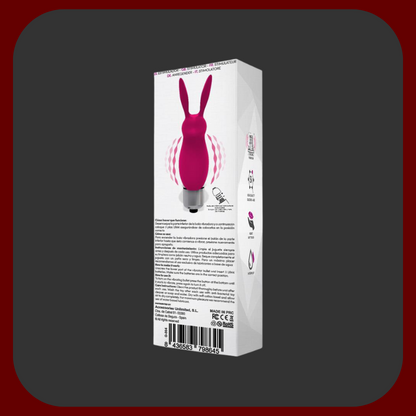 Fialový mini vibrátor Pocket Pleasure s anténkami pro intenzivní stimulaci klitorisu, diskrétní velikost ideální na cesty i do kabelky.