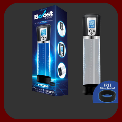 PSX08 | Automatická vakuová pumpa na penis s LCD displejem