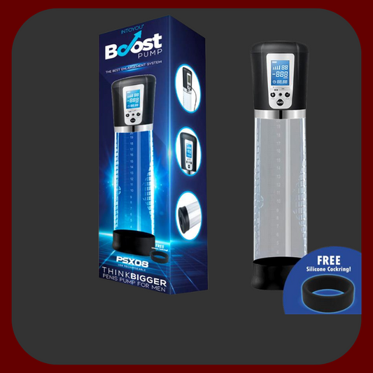 PSX08 | Automatická vakuová pumpa na penis s LCD displejem