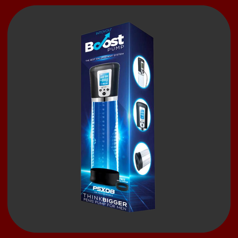 PSX08 | Automatická vakuová pumpa na penis s LCD displejem