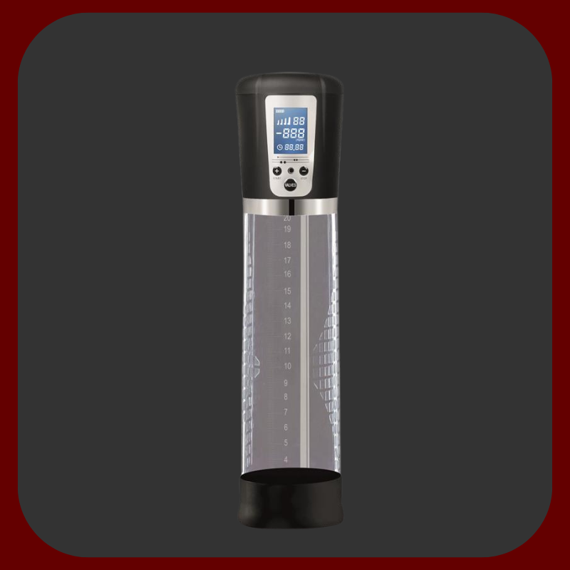 PSX08 | Automatická vakuová pumpa na penis s LCD displejem