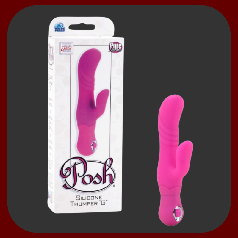 Silikonový vibrátor pro ženský bod „G“, ergonomický design pro stimulaci bodu „G“ a klitorisu s 3 intenzivními vibracemi.
