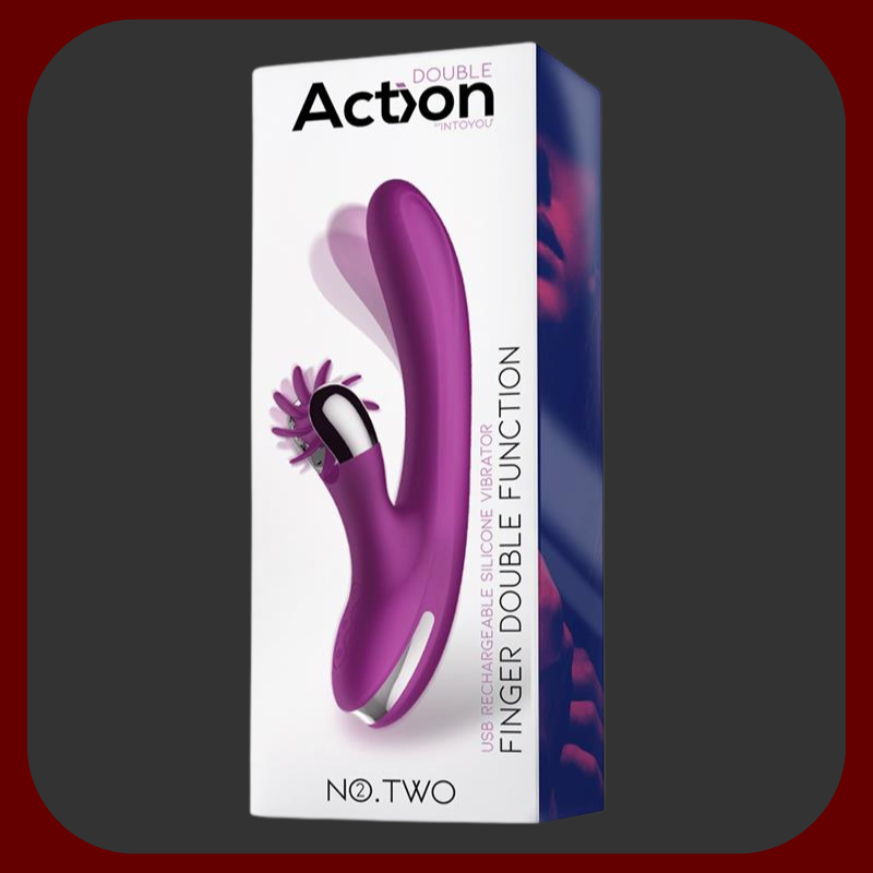 Fialový silikonový vibrátor pro ženy s klitorálním lízacím kolečkem, pohybem simulujícím prst a 7 různých vibračních režimů. 