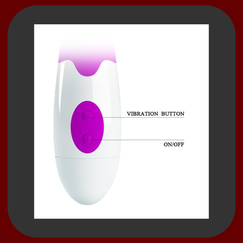 Fuchsiový silikonový vibrátor s králíkem, který nabízí 30 různých režimů vibrací pro současnou stimulaci klitorisu a bodu G.
