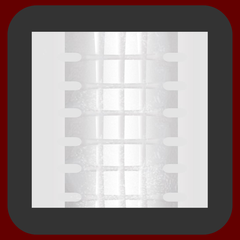 Fialovo-průhledné silikonové masturbační vajíčko Spidey Egg s reliéfní vnitřní texturou a praktickým diskrétním pouzdrem ve tvaru vajíčka.