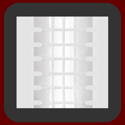 Fialovo-průhledné silikonové masturbační vajíčko Spidey Egg s reliéfní vnitřní texturou a praktickým diskrétním pouzdrem ve tvaru vajíčka.