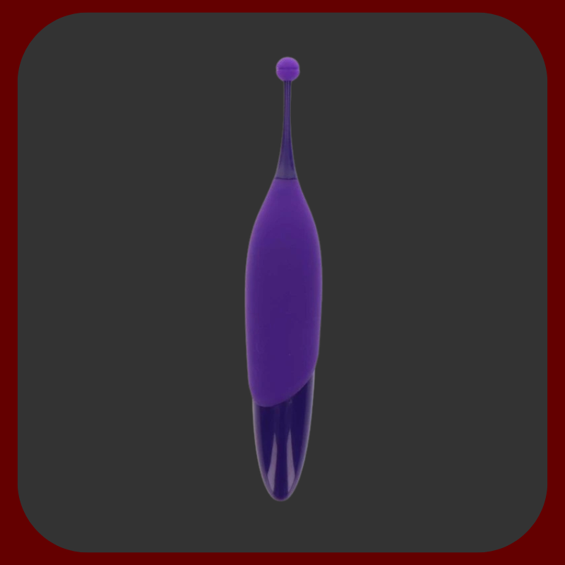 Elegantní fialový vibrační stimulátor klitorisu s výměnnými hlavicemi, vyrobený z jemného silikonu, vyrobený až 20 000 vibrací za minutu pro intenzivní ženské potěšení a perfektní klitorální orgasmus.