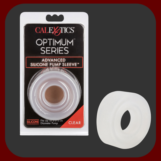 Transparentní silikonové náhradní pouzdro pro vakuové pumpy na penis, elastické a přizpůsobivé pro maximální komfort a efektivní zvětšení.