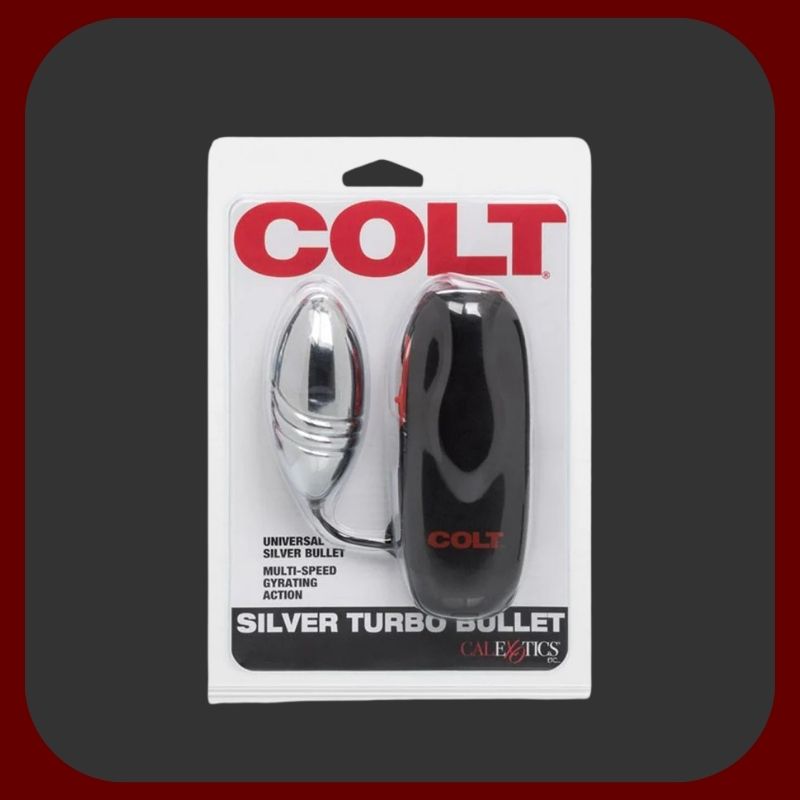 Kompaktní stříbrné vibrační vajíčko Bullet Silver s turbo vibracemi, vhodné pro klitorální i vaginální stimulaci. Délka 7,5 cm.