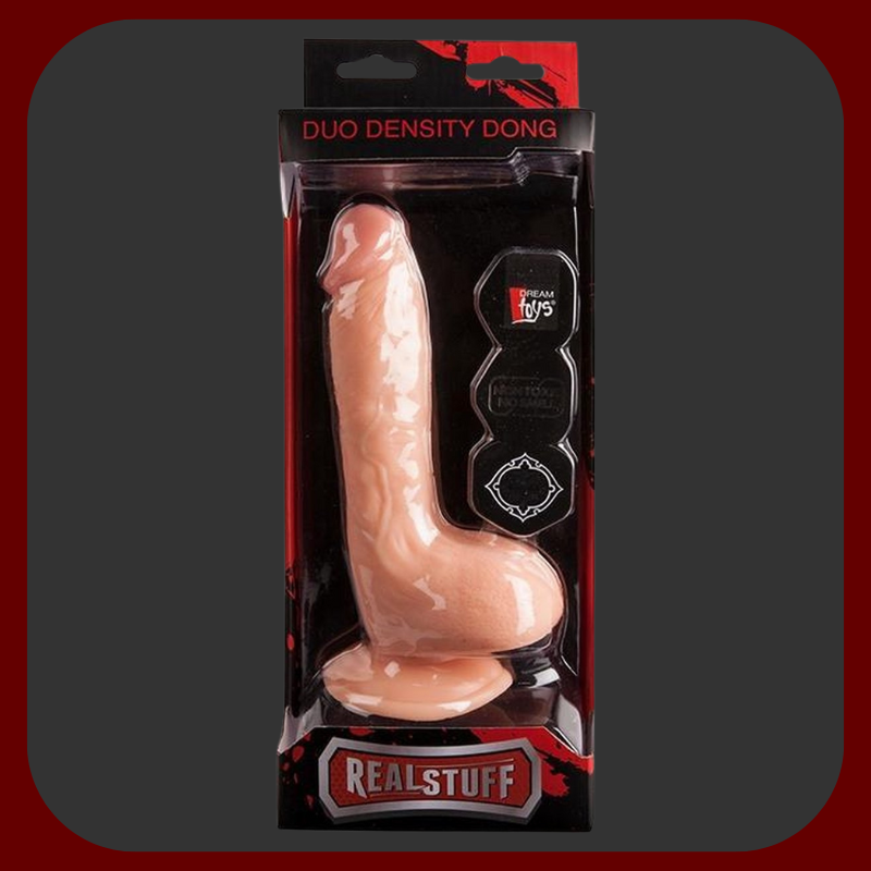 Ultra realistické dildo s technologií Dual Density, přizpůsobující se tělesné teplotě, s přísavkou pro připevnění na hladký povrch.