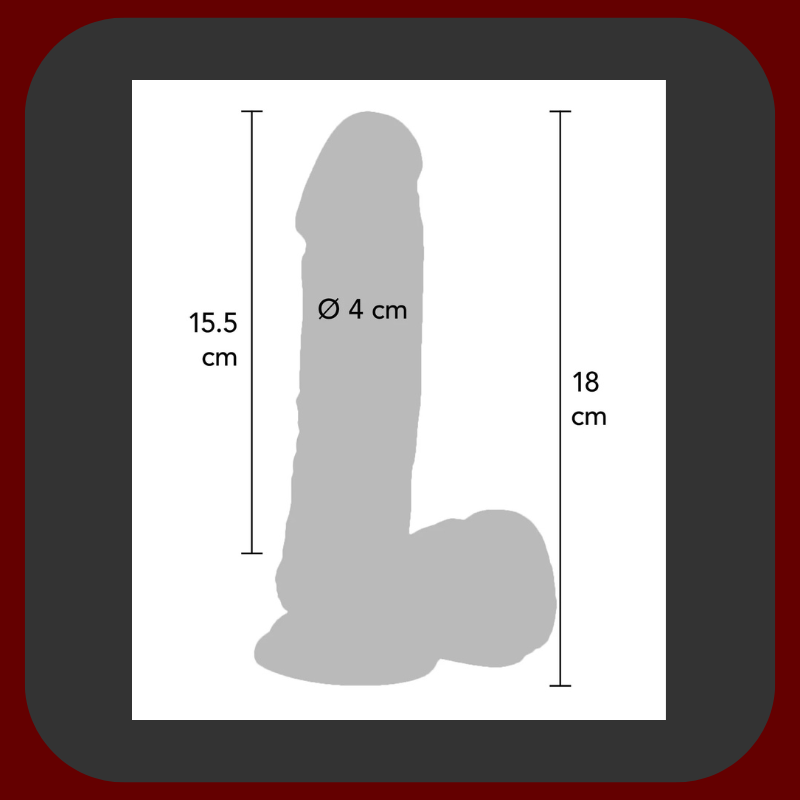 Ultra realistický vibrátor Get Real v tělové barvě, vyrobený z měkkého bezpečného vinylu. Má silnou přísavku pro hands-free použití a nastavitelné vibrace pro maximální potěšení.