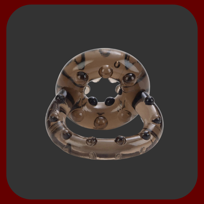 Ultra stimulační prstenec na penis a varlata pro zlepšení erekce a stimulaci pro váš penis.
