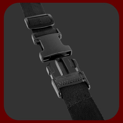 Univerzální dámský postroj s nastavitelným pásem do 170 cm a otvorem v rozkroku pro dildo nebo vibrátor 2,5–5,5 cm.