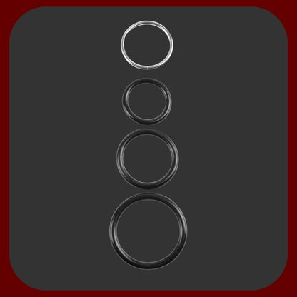 Univerzální dámský postroj s nastavitelným pásem do 170 cm a otvorem v rozkroku pro dildo nebo vibrátor 2,5–5,5 cm.