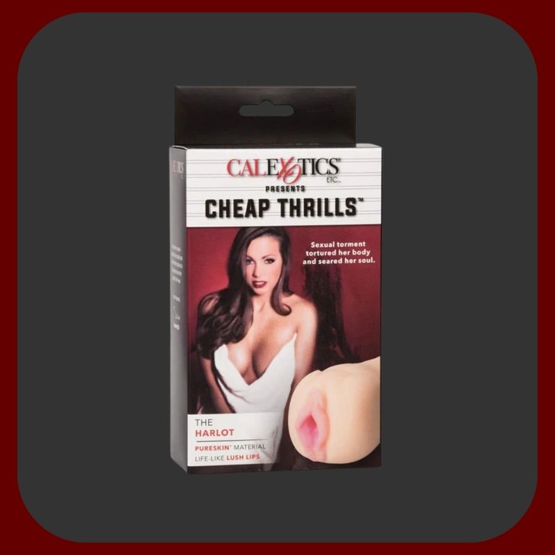 Luxusní realistický vaginální masturbátor Cheap Thrills, 16 cm dlouhý, tělové barvy z hypoalergenního TPE materiálu s realistickou vnitřní strukturou.