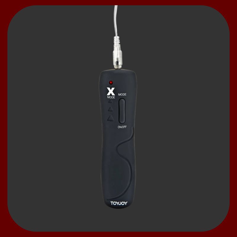 Šedý vibrační kolík na prostatu s elastickým kroužkem na penis pro intenzivní erekci a silné orgasmy