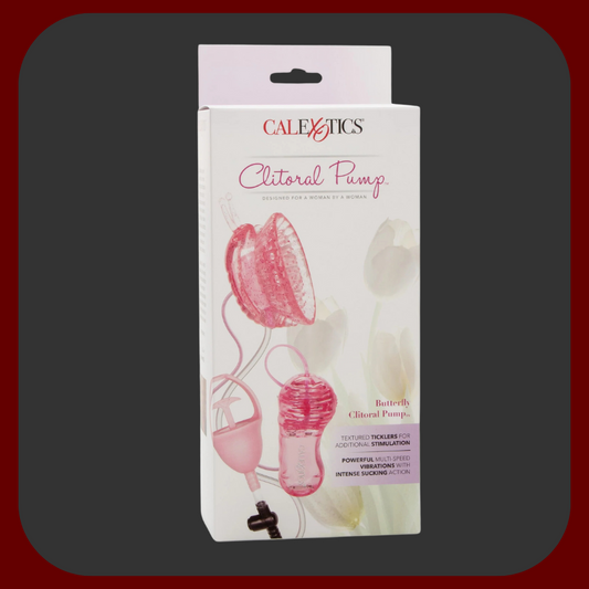 Vibrační odsavač klitorisu pro ženy ve tvaru motýlích nohou, poskytující intenzivní masáž a stimulaci pro dosažení orgazmu.
