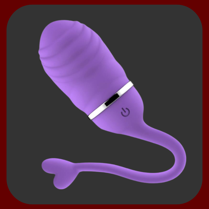 Elegantní šeříkové vibrační vajíčko s dálkovým ovládáním z hebkého silikonu. Diskrétní a výkonné, ideální pro páry, které chtějí zažít vzrušeně kdykoliv a kdekoliv.