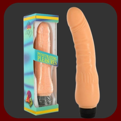 Realistický tělový vibrátor Pablo 23 cm se zakřiveným tvarem a nastavitelnými vibracemi pro stimulaci bodu G.