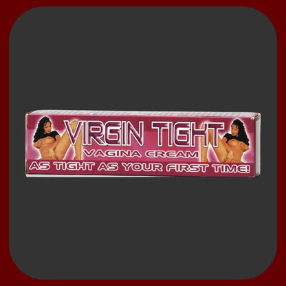 Adstringentní vaginální krém VIRGIN TIGHT 30 ml pro pevnost a napětí vagíny, bezpečný při použití s kondomy.