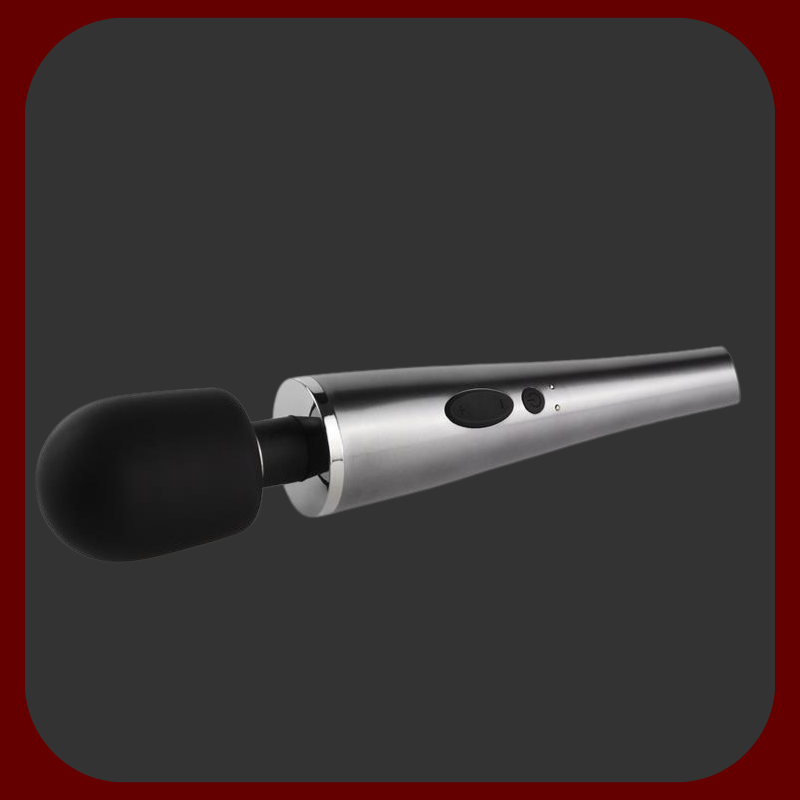 Výkonný masážní vibrátor z lékařského silikonu 30,6 × 5,5 cm s 10 vibračními režimy, voděodolný a USB dobíjený pro dokonalé uvolnění i erotiku.